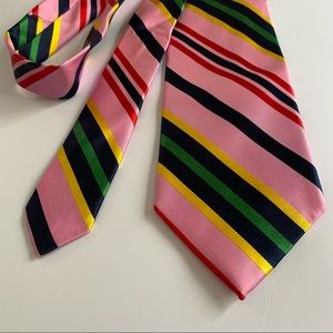 Southern Proper Tie in Beautiful Pink. All Silk, Hand Sewn in USA